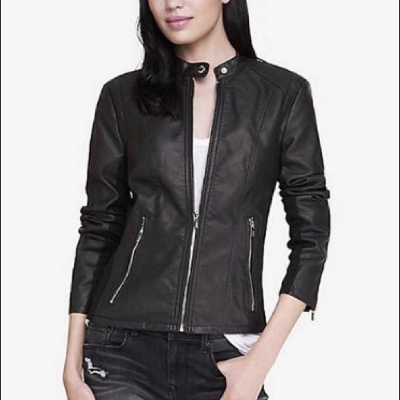 Minus The Leather Jacket Express Womens 